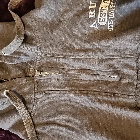 Women's est surf Co Aruba hooded sweatershirt with 1/4 zipper. - Picture 6 of 6